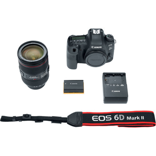 *** OPEN BOX EXCELLENT *** Canon EOS 6D Mark II Digital Camera with EF 24-105mm f/4L IS II USM Lens