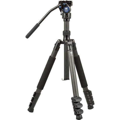 Sirui ET-2204 Carbon Fiber Travel Tripod with VA5 Pan/Tilt Photo & Video Head