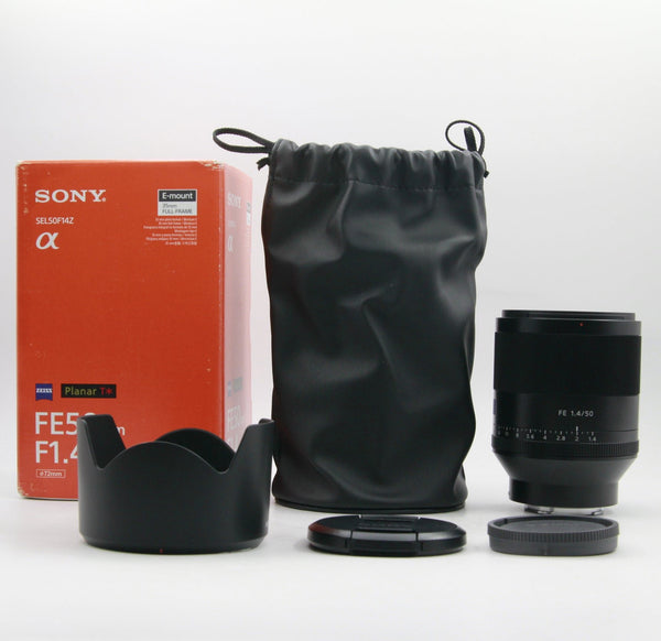 *** OPEN BOX EXCELLENT *** Sony FE 50mm f/1.4 Planar T* ZA Lens