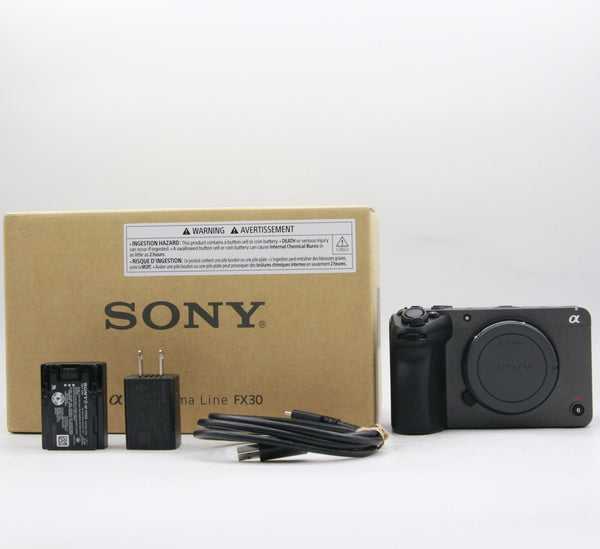 *** OPEN BOX EXCELLENT *** Sony FX30 Digital Cinema Camera (Body Only)