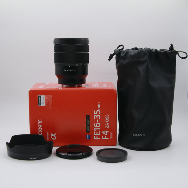 *** OPEN BOX  EXCELLENT *** Sony FE 16-35mm f/4 Vario-Tessar T* ZA OSS Lens