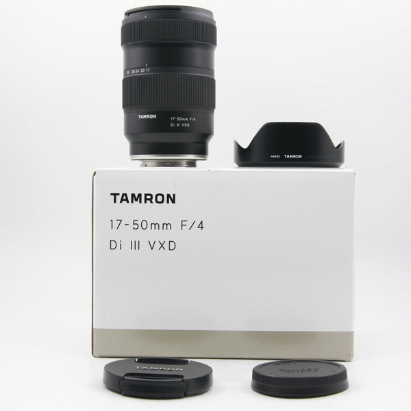 *** OPEN BOX GOOD *** Tamron 17-50mm f/4 Di III VXD Lens for Sony E