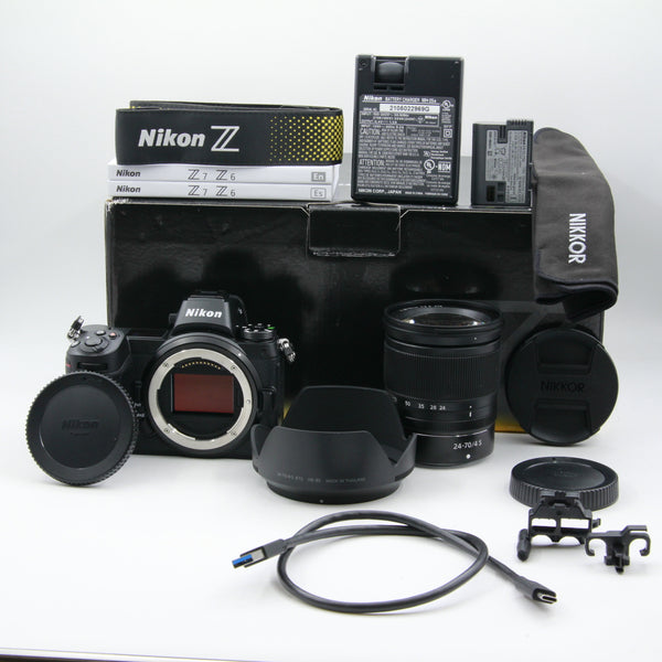 *** OPEN BOX EXCELLENT *** Nikon Z7 Mirrorless Digital Camera with NIKKOR Z 24-70mm f/4 S Lens