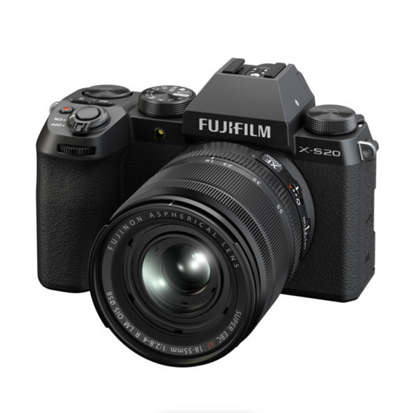 FUJIFILM X-S20 Mirrorless Camera with 18-55mm Lens (Black)