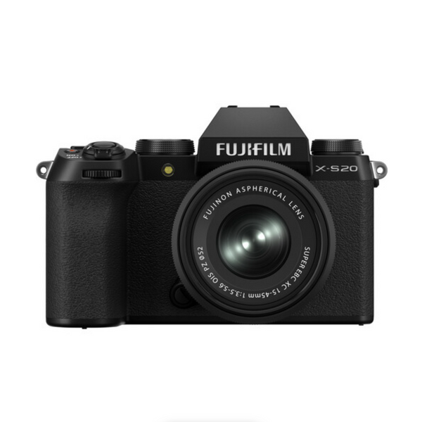 FUJIFILM X-S20 Mirrorless Camera with 15-45mm Lens (Black)