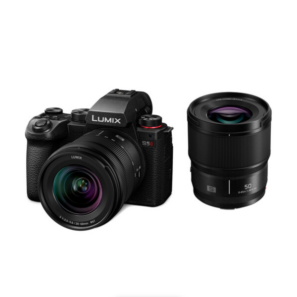 Panasonic Lumix S5 II Mirrorless Camera with 20-60mm and 50mm Lenses Kit