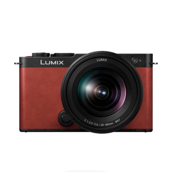 Panasonic Lumix S9 Mirrorless Camera with S 20-60mm f/3.5-5.6 Lens (Crimson Red)