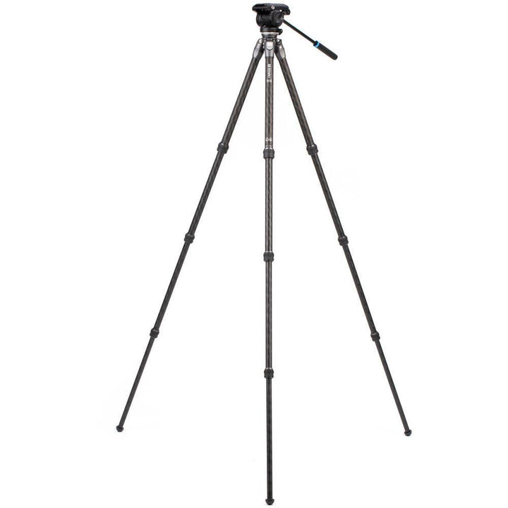 Benro Tortoise Carbon Fiber 2 Series Tripod System with S4Pro Video Head | PROCAM