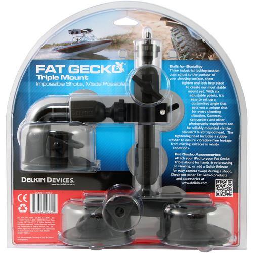 Delkin Devices Fat Gecko Triple Mount | PROCAM