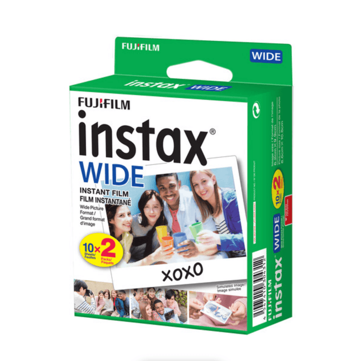 Fujifilm Instax Instant Wide Film Twin (20 Pictures) | PROCAM