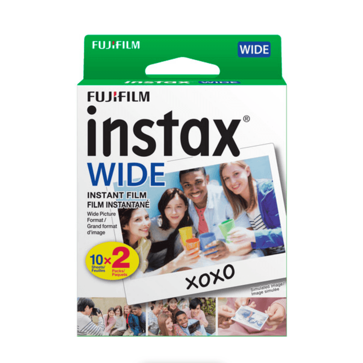 Fujifilm Instax Instant Wide Film Twin (20 Pictures) | PROCAM