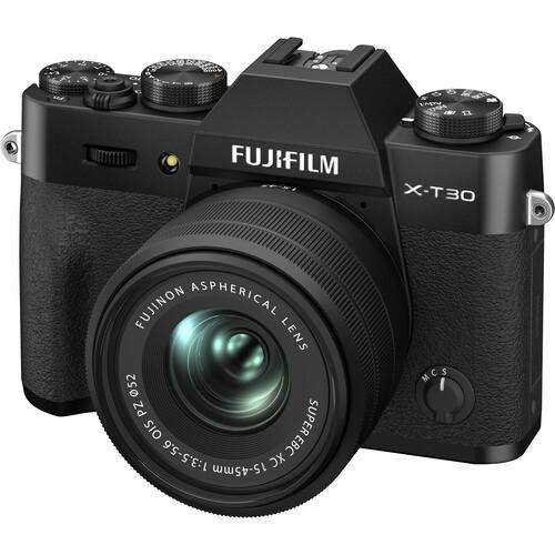 FUJIFILM X-T30 II Mirrorless Digital Camera with 15-45mm Lens (Black) | PROCAM