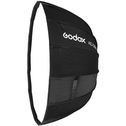 Godox AD-S65S Parabolic Softbox with Godox Mount and Grid (Gold/Silver, 25.6") | PROCAM