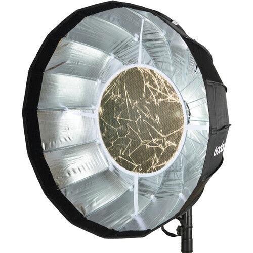 Godox AD-S65S Parabolic Softbox with Godox Mount and Grid (Gold/Silver, 25.6") | PROCAM