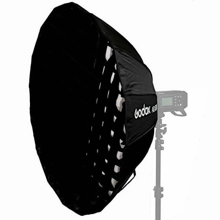 Godox AD-S85W Parabolic Softbox with Godox Mount and Grid (White, 33.5") | PROCAM