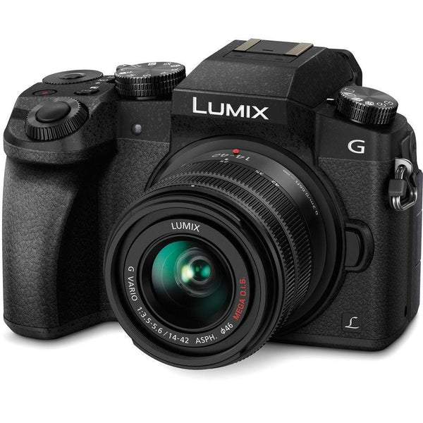 Panasonic Lumix DMC-G7 Mirrorless Micro Four Thirds Digital Camera with 14-42mm Lens (Black) | PROCAM