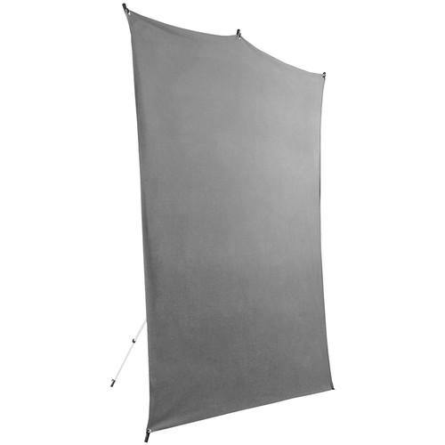 Savage Backdrop Travel Kit (Gray, 5 x 7') | PROCAM