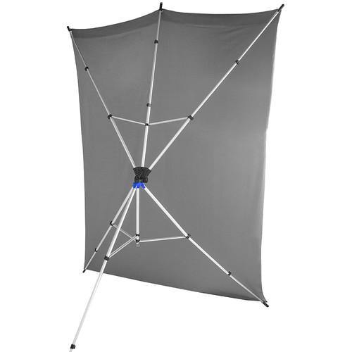 Savage Backdrop Travel Kit (Gray, 5 x 7') | PROCAM