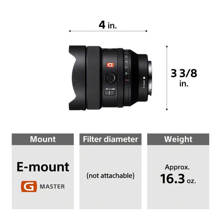 Sony FE 14mm f/1.8 GM Lens | PROCAM