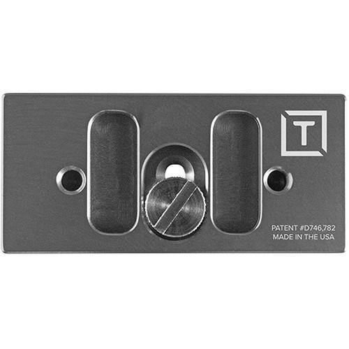 Tether Tools TetherBLOCK QR Plus Quick Release Plate (Graphite) | PROCAM