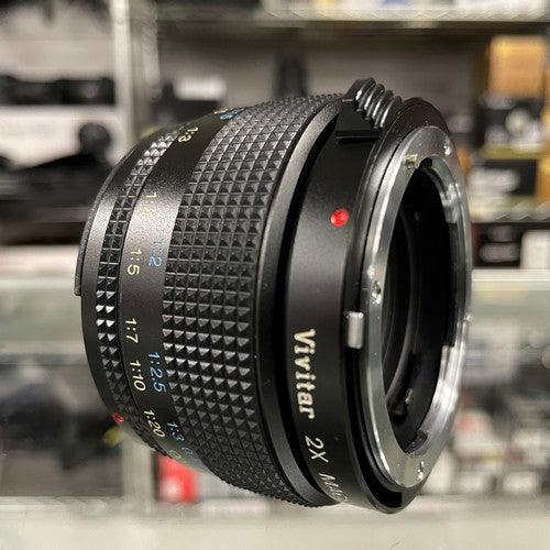 ***USED*** Vivitar 2x Macro Focusing Teleconverter MC Lens | PROCAM