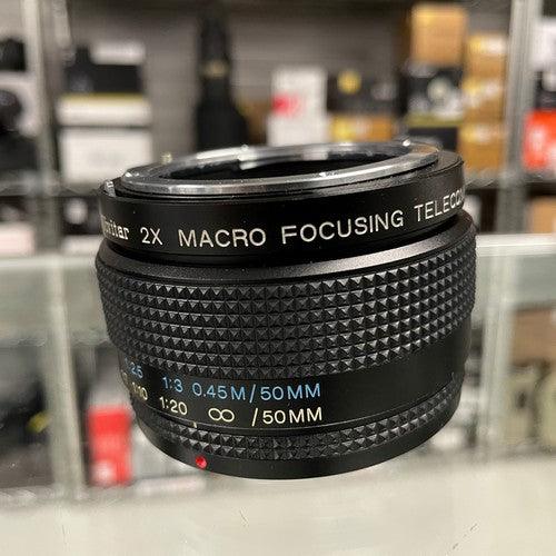 ***USED*** Vivitar 2x Macro Focusing Teleconverter MC Lens | PROCAM