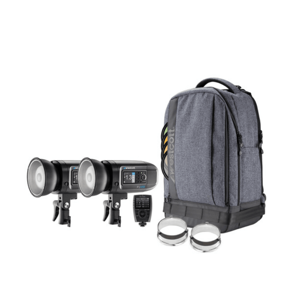 Westcott FJ400 Strobe 2-Light Backpack Kit with FJ-X3 M Universal Wireless Trigger | PROCAM