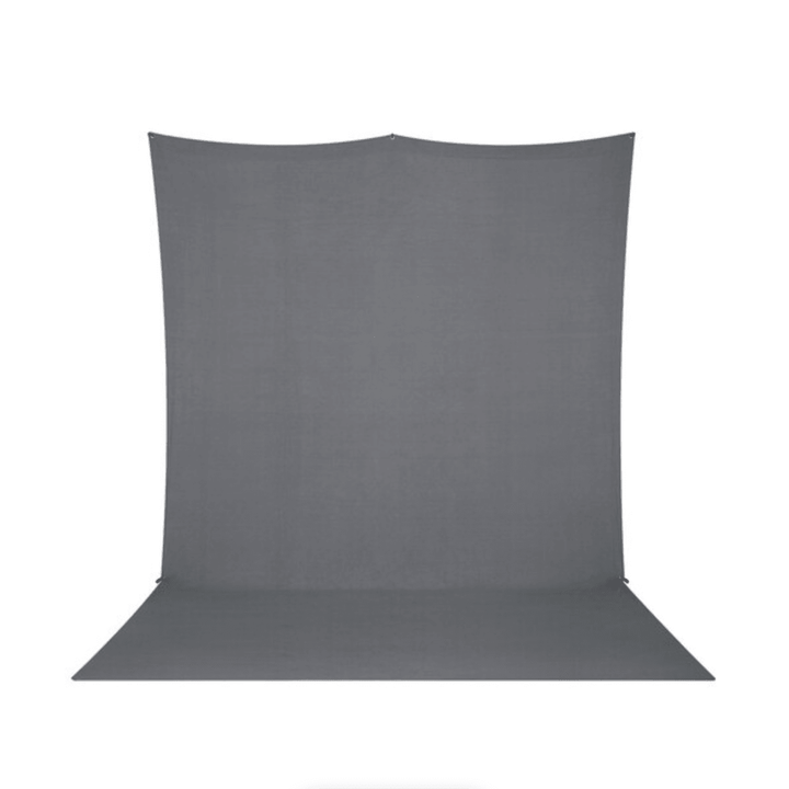 Westcott X-Drop Pro Fabric Backdrop Sweep Kit (Neutral Gray, 8 x 13') | PROCAM